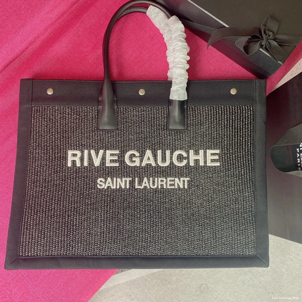 Tony Luxuries YSL GAUCHE RIVE BAG TOTE 0821